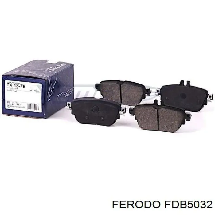 Sapatas do freio dianteiras de disco Ferodo FDB5032 preço, a partir de 38,74 USD