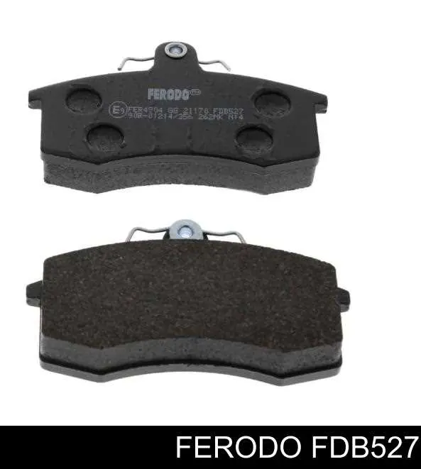 Sapatas do freio dianteiras de disco Ferodo FDB527 preço, a partir de 38,22 USD