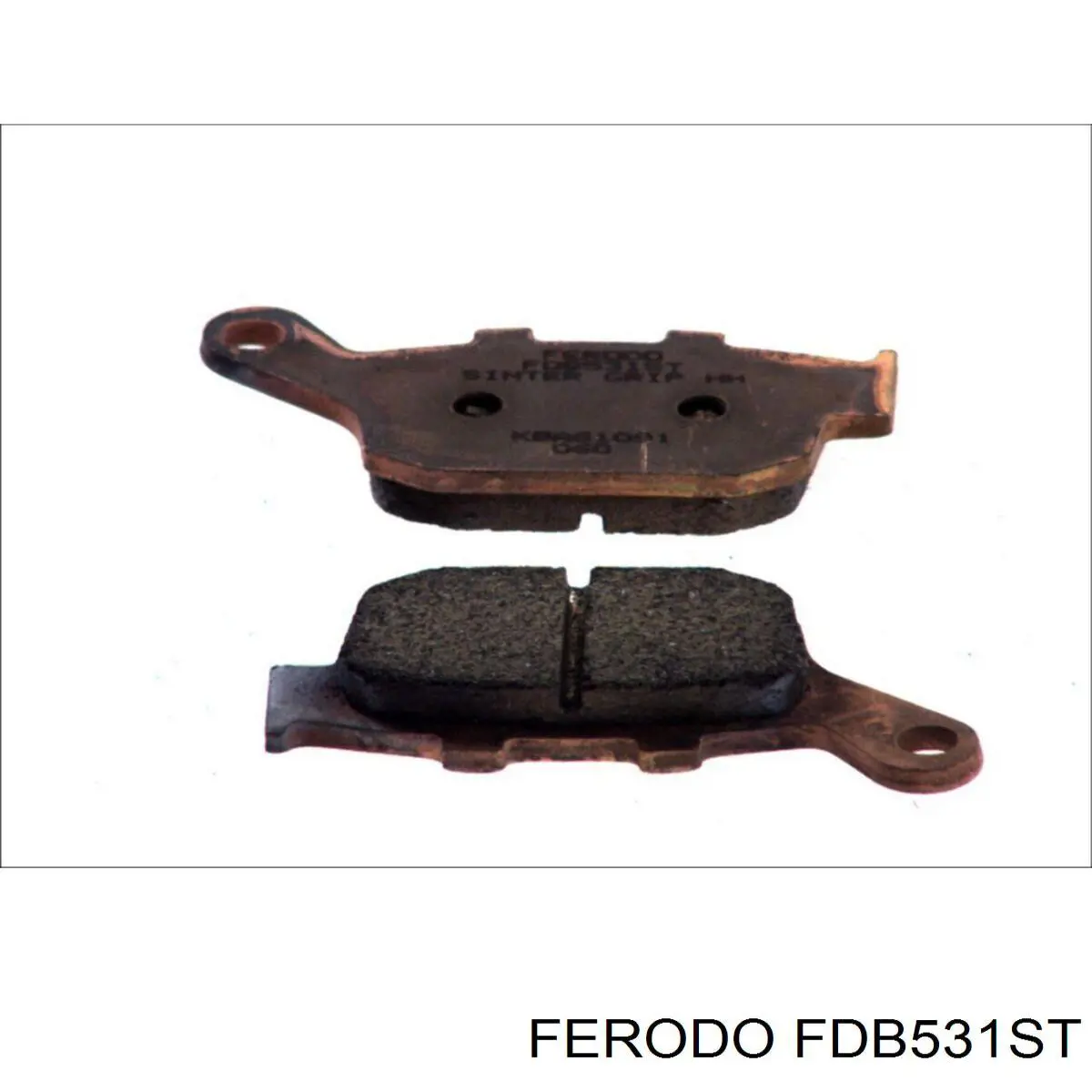 Sapatas do freio traseiras de disco FA140 EBC Brakes
