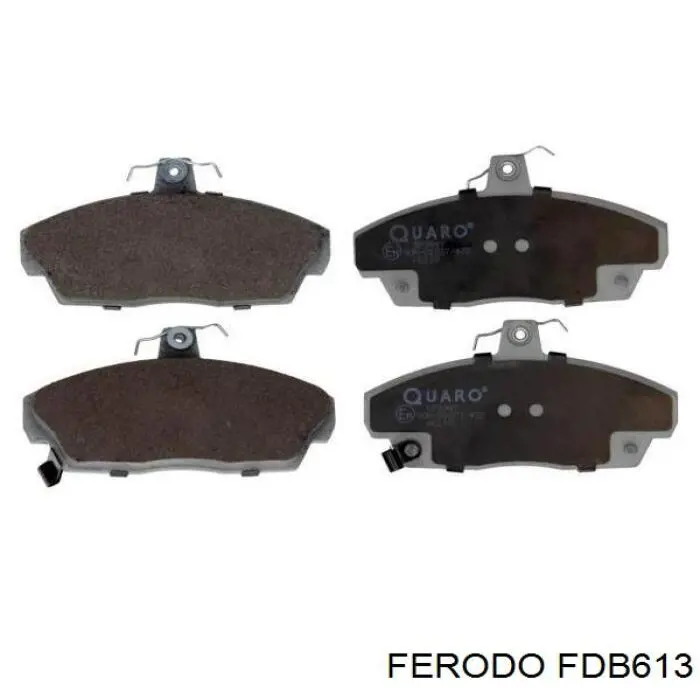 Compre FDB613 Ferodo Sapatas do freio dianteiras de disco