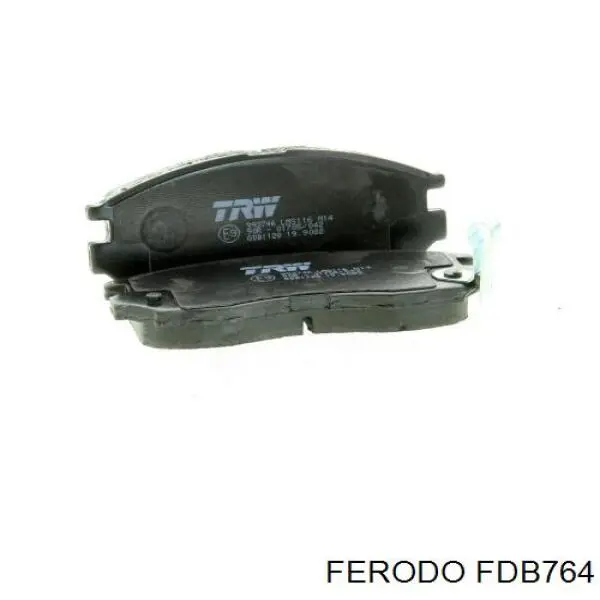 Compre FDB764 Ferodo Sapatas do freio dianteiras de disco