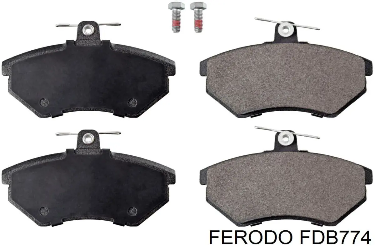 Compre FDB774 Ferodo Sapatas do freio dianteiras de disco