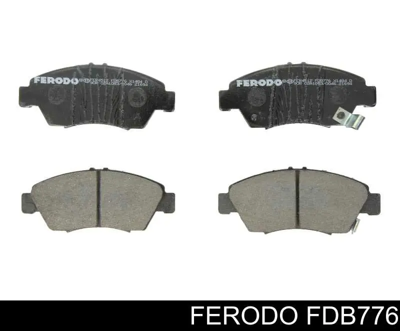 Sapatas do freio dianteiras de disco Ferodo FDB776 preço, a partir de 21,61 USD