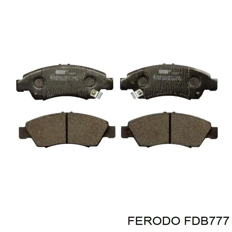Sapatas do freio dianteiras de disco Ferodo FDB777 preço, a partir de 26,50 USD