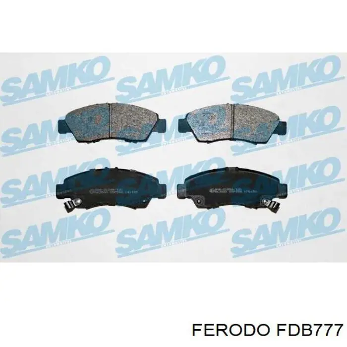 Compre FDB777 Ferodo Sapatas do freio dianteiras de disco
