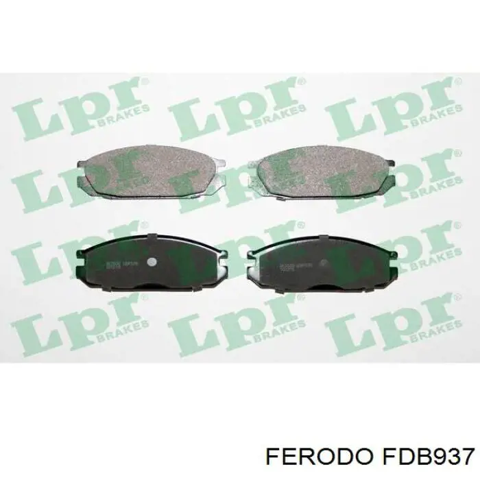Compre FDB937 Ferodo Sapatas do freio traseiras de disco