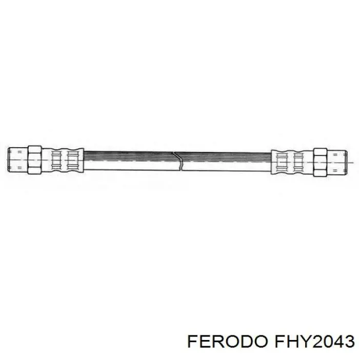 Compre FHY2043 Ferodo Mangueira do freio dianteira