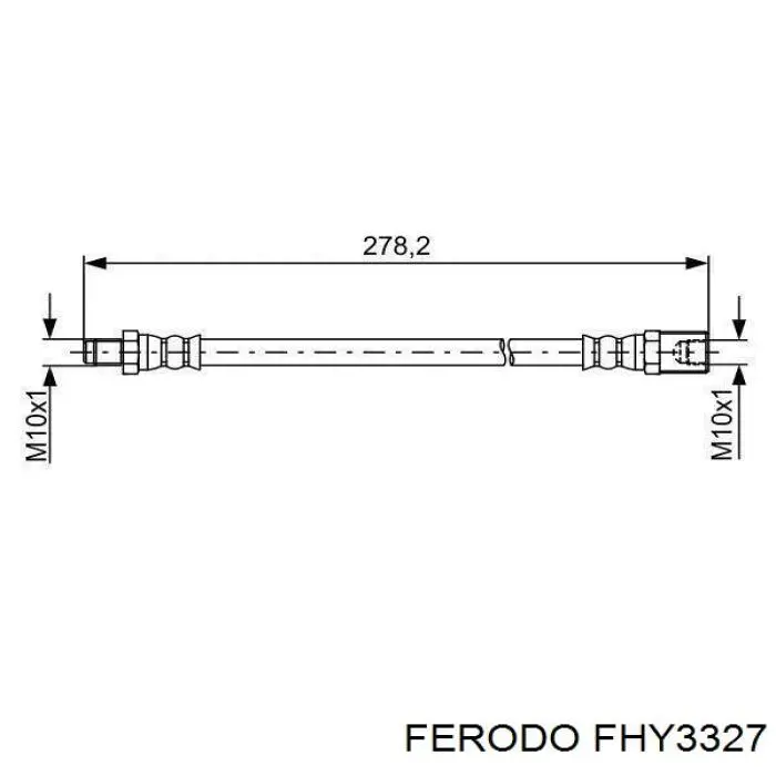 Mangueira do freio traseira Brembo TA6032 preço, a partir de 13,91 USD