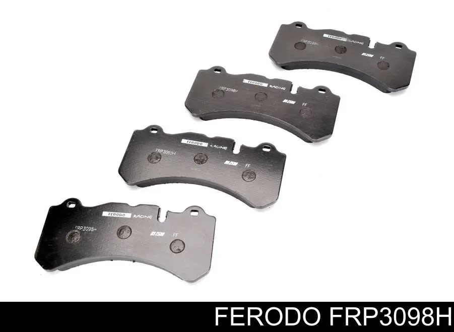 FRP3098H Ferodo Sapatas do freio dianteiras de disco