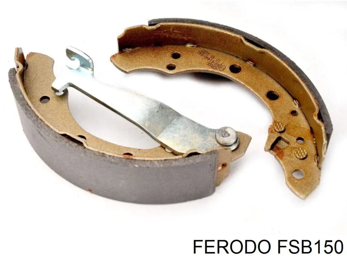 Compre FSB150 Ferodo Sapatas do freio traseiras de tambor