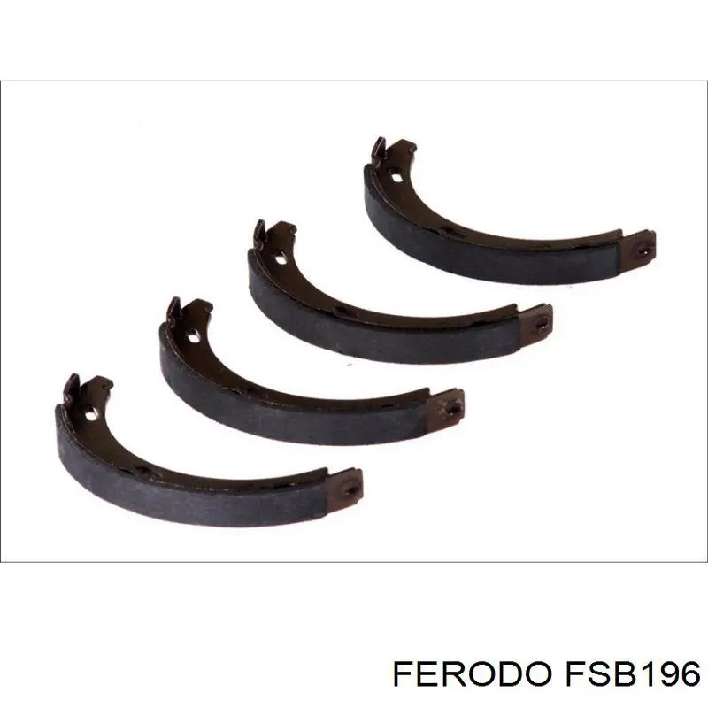 Compre FSB196 Ferodo Sapatas do freio de estacionamento
