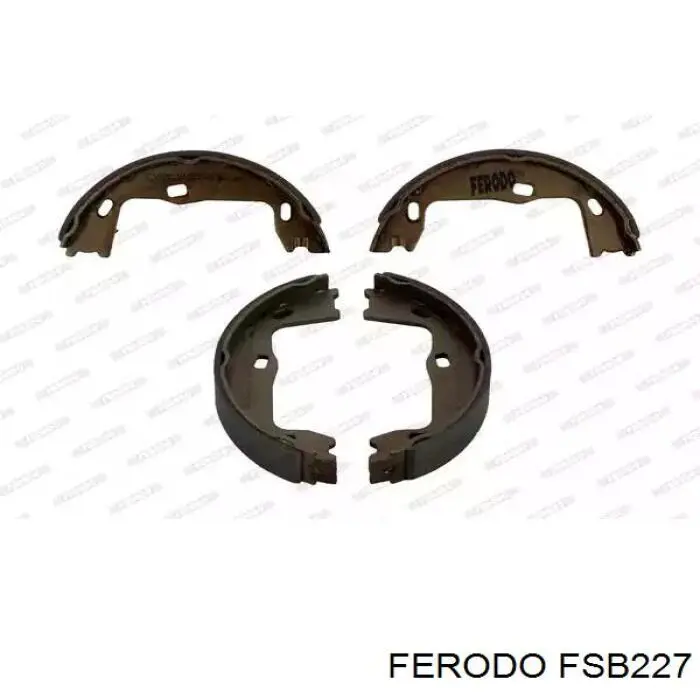 Sapatas do freio de estacionamento Ferodo FSB227 preço, a partir de 23,02 USD