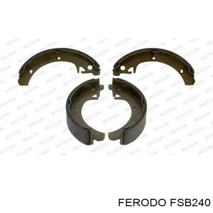 Sapatas do freio traseiras de tambor Ferodo FSB240 preço, a partir de 40,35 USD