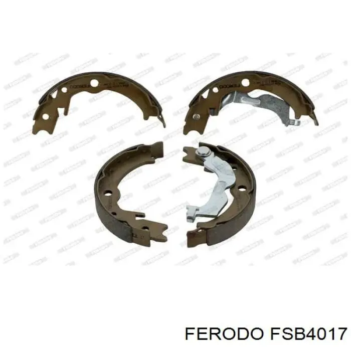 Compre FSB4017 Ferodo Sapatas do freio de estacionamento