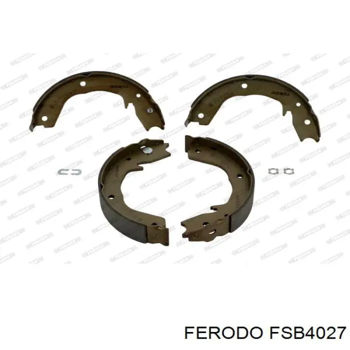 Compre FSB4027 Ferodo Sapatas do freio de estacionamento