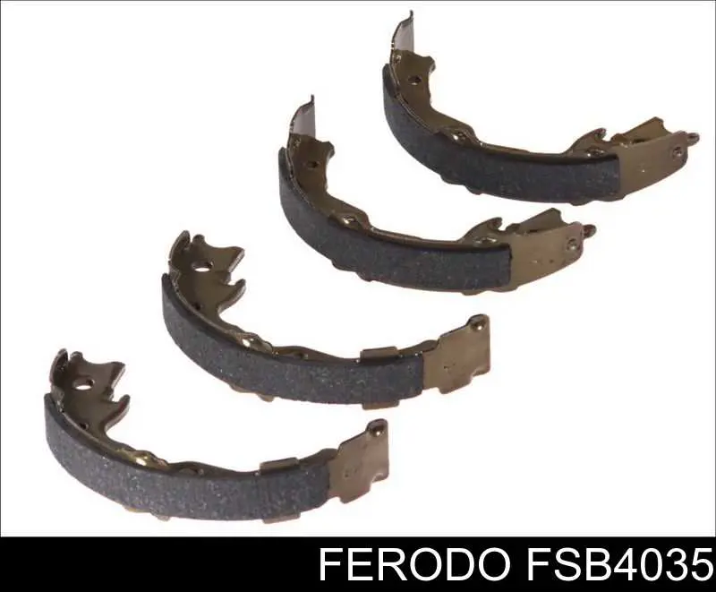 Sapatas do freio de estacionamento Ferodo FSB4035 preço, a partir de 32,22 USD