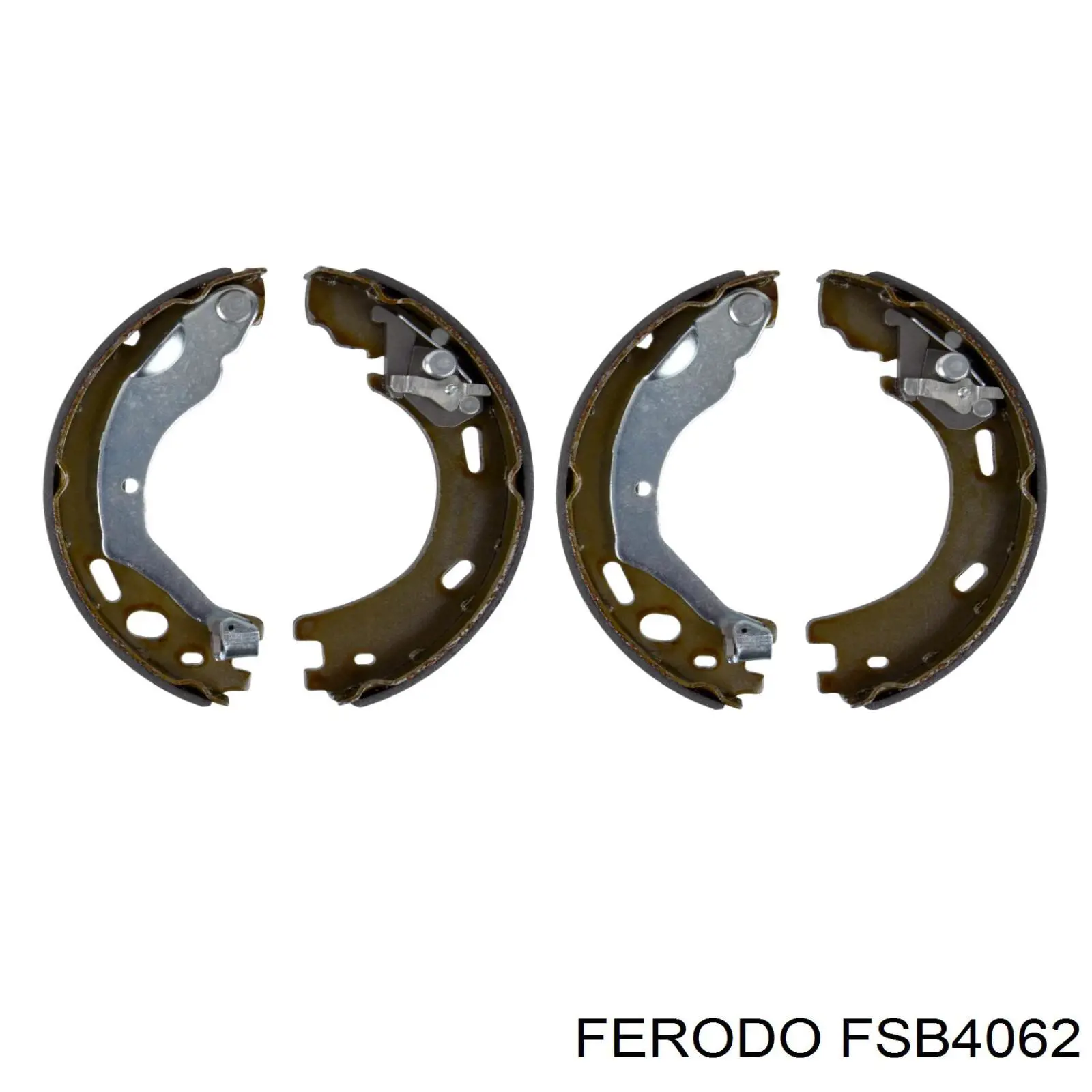 Compre FSB4062 Ferodo Sapatas do freio de estacionamento