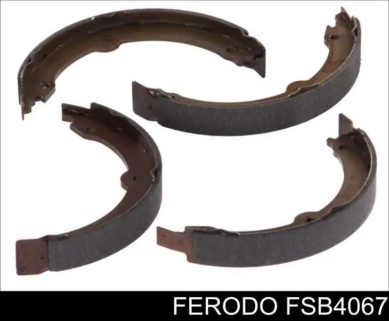 Sapatas do freio de estacionamento Ferodo FSB4067 preço, a partir de 37,63 USD