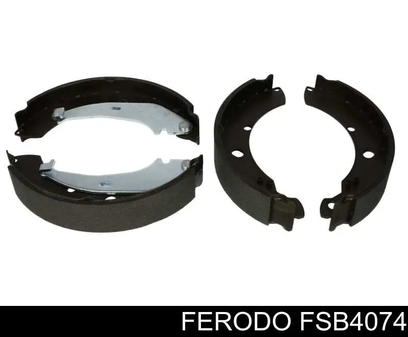 Sapatas do freio traseiras de tambor Ferodo FSB4074 preço, a partir de 43,66 USD