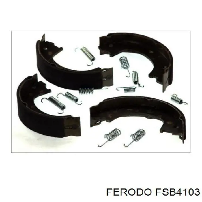 Sapatas do freio de estacionamento Ferodo FSB4103 preço, a partir de 36,69 USD