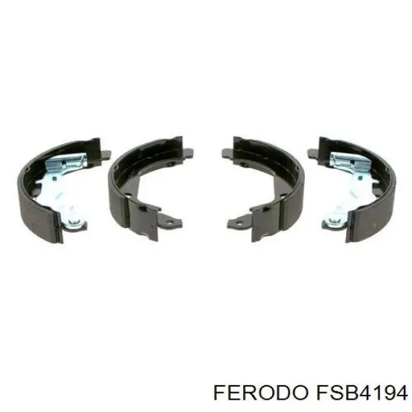 Compre FSB4194 Ferodo Sapatas do freio traseiras de tambor