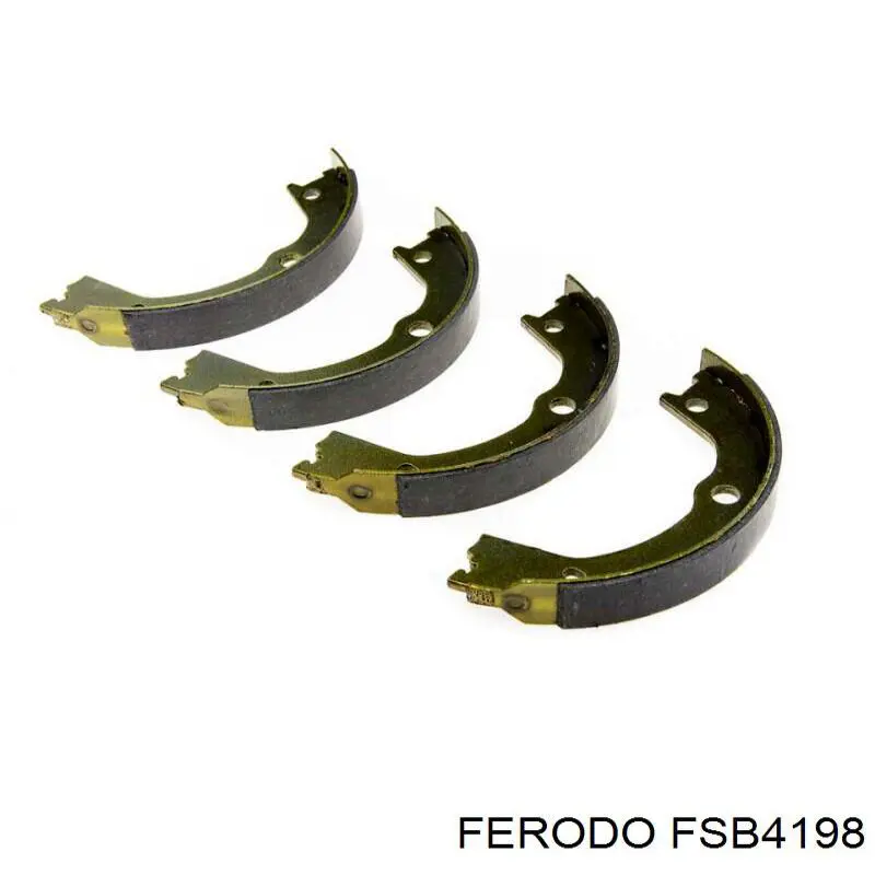 Compre FSB4198 Ferodo Sapatas do freio de estacionamento