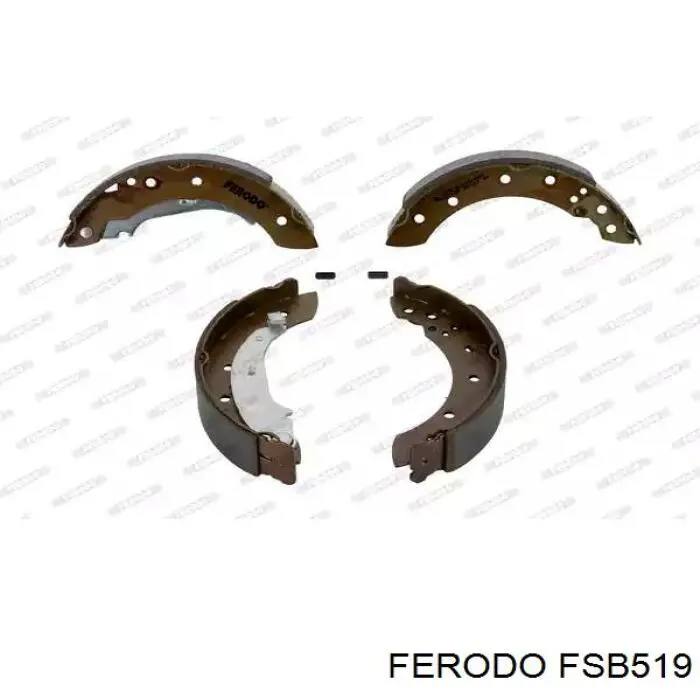 Sapatas do freio traseiras de tambor Ferodo FSB519 preço, a partir de 44,83 USD