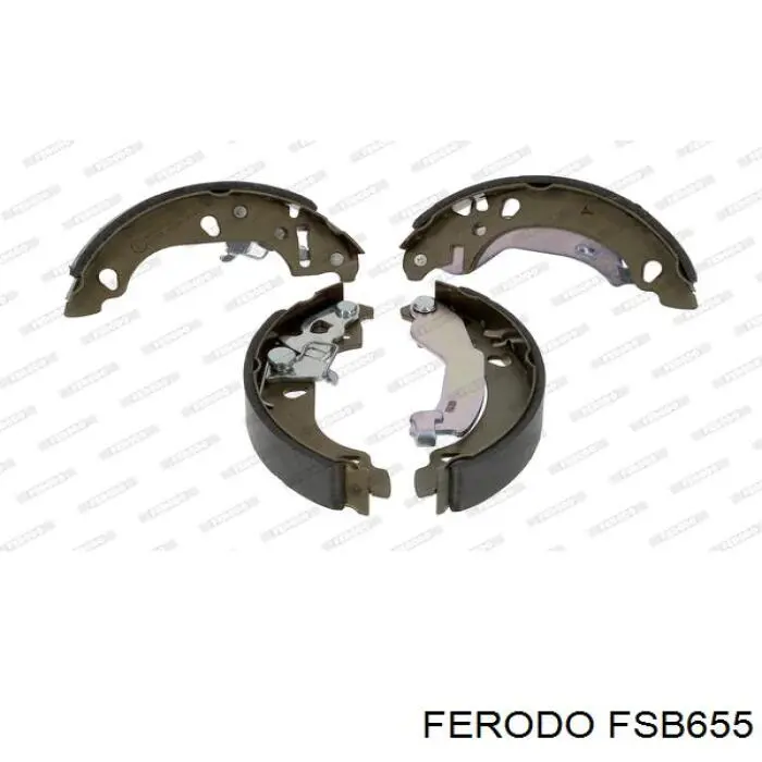 Sapatas do freio traseiras de tambor Ferodo FMK573 preço, a partir de 57,68 USD