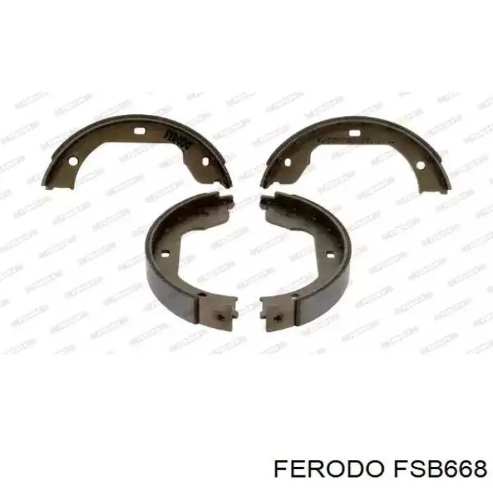 Sapatas do freio de estacionamento Ferodo FSB668 preço, a partir de 32,51 USD