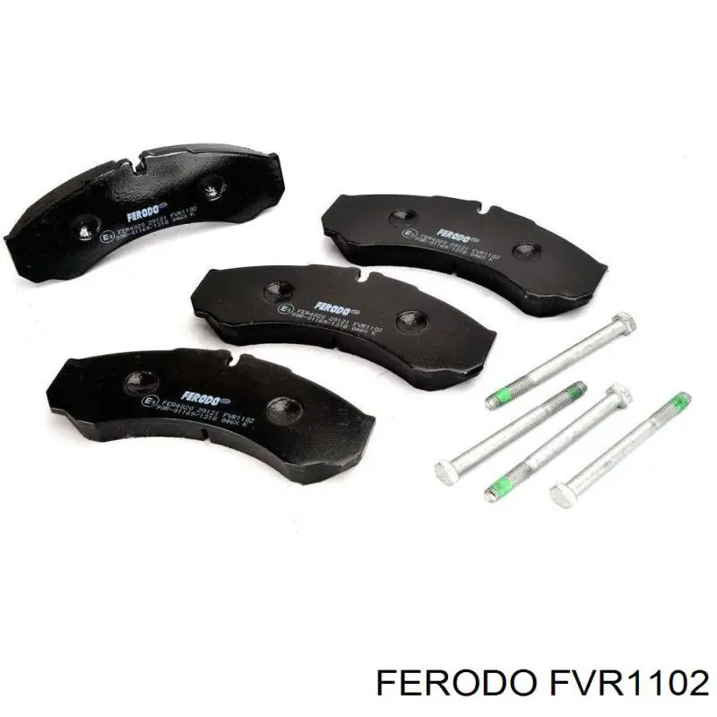 Sapatas do freio traseiras de disco Ferodo FVR1102 preço, a partir de 32,77 USD