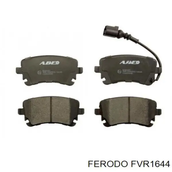 Compre FVR1644 Ferodo Sapatas do freio traseiras de disco