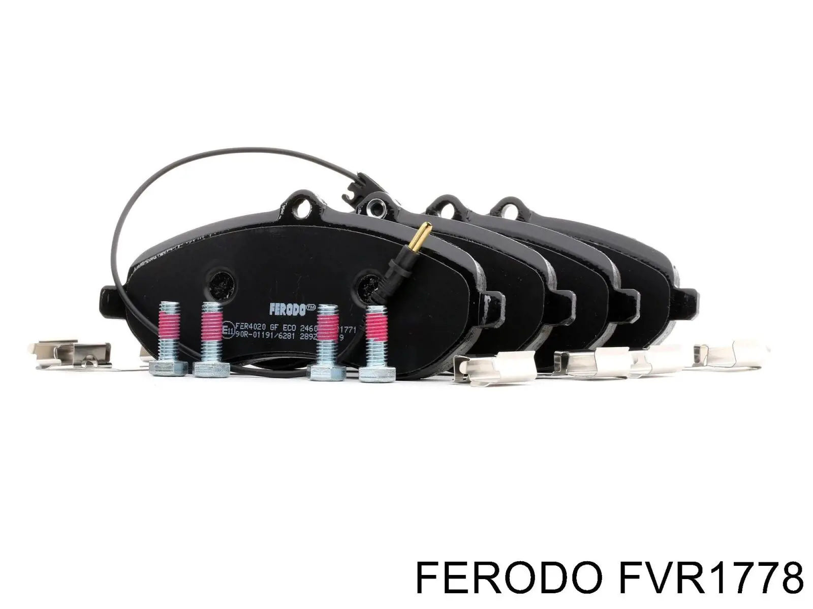 Compre FVR1778 Ferodo Sapatas do freio dianteiras de disco