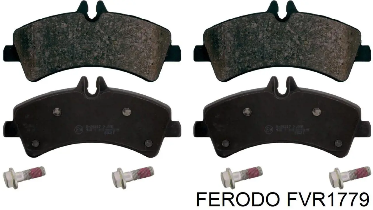 Sapatas do freio traseiras de disco Ferodo FVR1779 preço, a partir de 43,36 USD