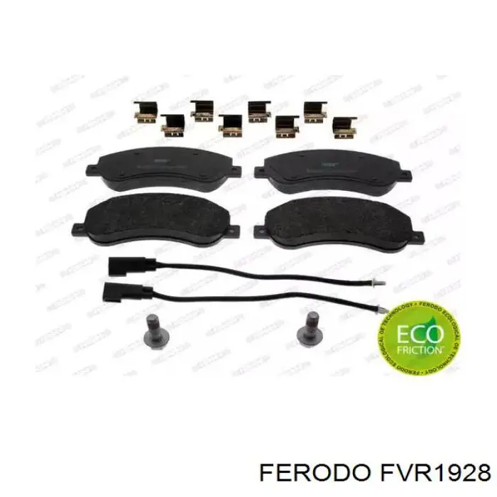 Sapatas do freio dianteiras de disco Ferodo FVR1928 preço, a partir de 40,56 USD