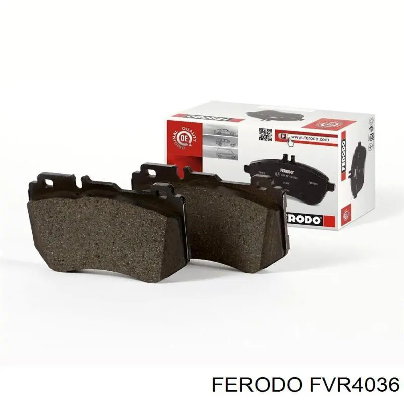 Sapatas do freio dianteiras de disco Ferodo FVR4036 preço, a partir de 40,96 USD
