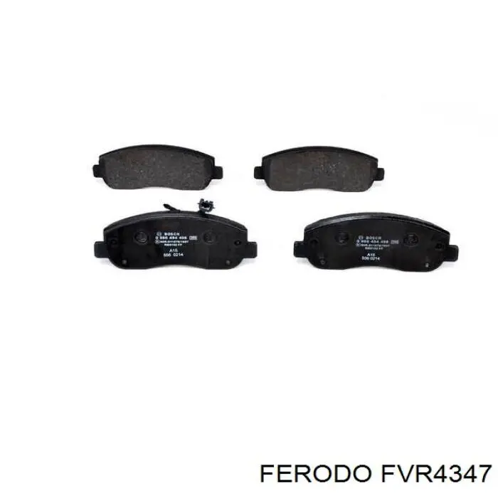 Compre FVR4347 Ferodo Sapatas do freio dianteiras de disco