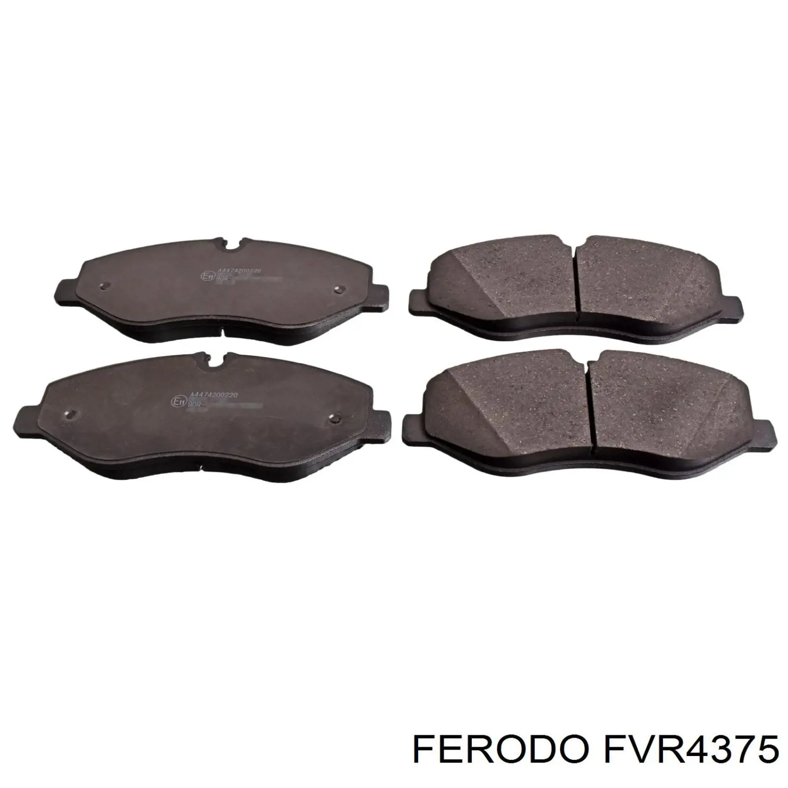 Compre FVR4375 Ferodo Sapatas do freio dianteiras de disco