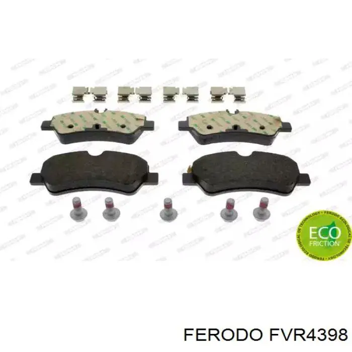Sapatas do freio traseiras de disco Ferodo FVR4398 preço, a partir de 42,07 USD
