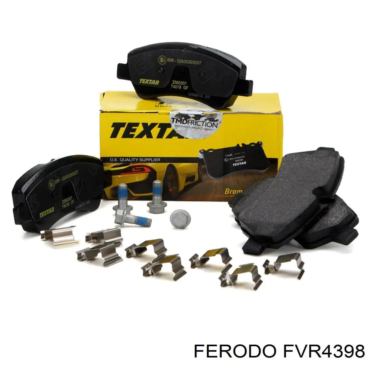 Compre FVR4398 Ferodo Sapatas do freio traseiras de disco