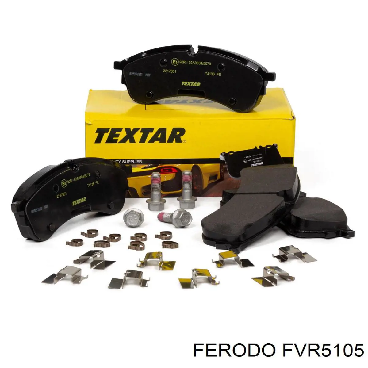 Compre 2N0698151A VAG Sapatas do freio dianteiras de disco