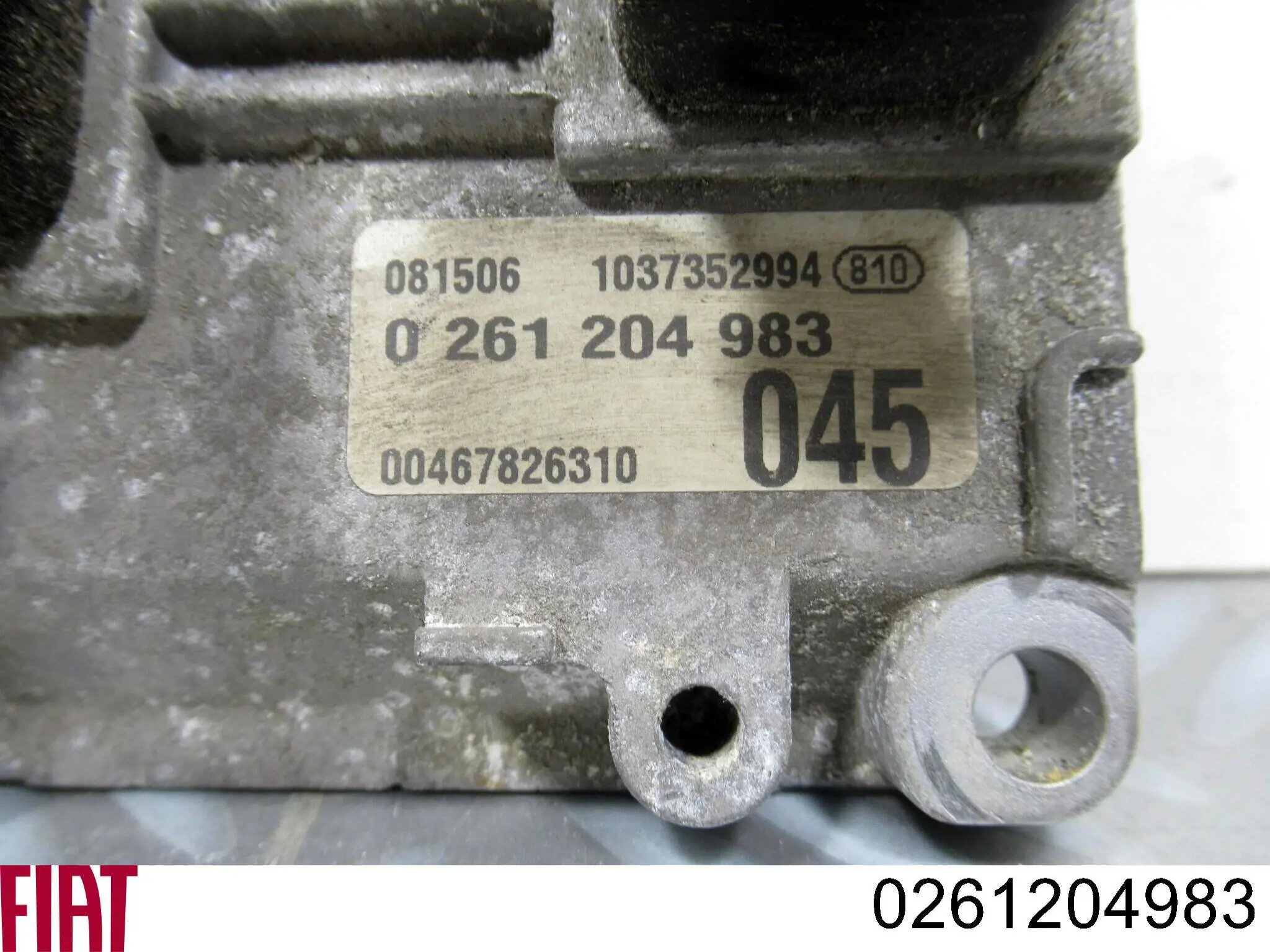 Módulo de direção (Centralina eletrônica) de motor Fiat/Alfa/Lancia 0261204983 preço, a partir de 66,14 USD