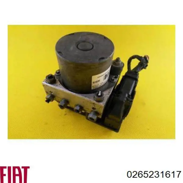 0265231617 Fiat/Alfa/Lancia Unidade hidráulico de controlo ABS