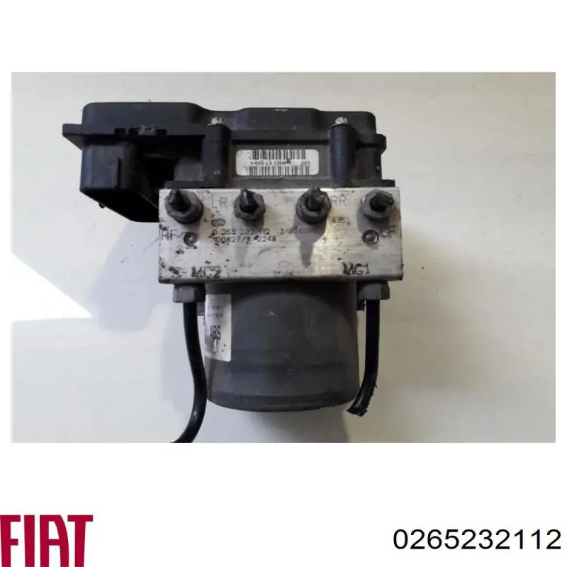 Unidade hidráulico de controlo ABS 0265232112 Fiat/Alfa/Lancia