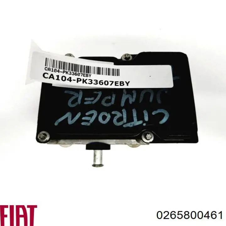 Unidade hidráulico de controlo ABS 0265231617 Fiat/Alfa/Lancia