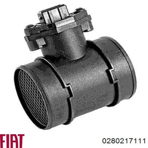 Compre 0280217111 Fiat/Alfa/Lancia Sensor de fluxo (consumo) de ar, medidor de consumo M.A.F. - (Mass Airflow)