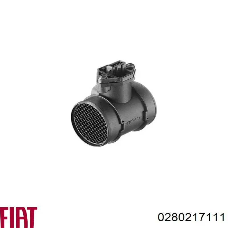 0280217111 Fiat/Alfa/Lancia Sensor de fluxo (consumo) de ar, medidor de consumo M.A.F. - (Mass Airflow)