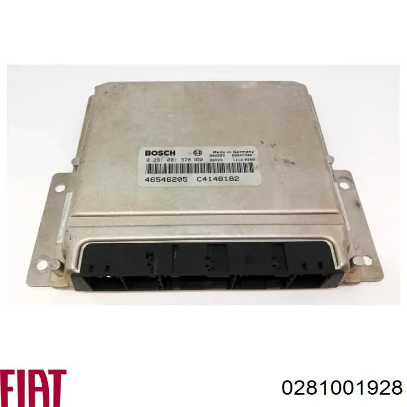 Compre 0281001928 Fiat/Alfa/Lancia Módulo de direção (Centralina eletrônica) de motor