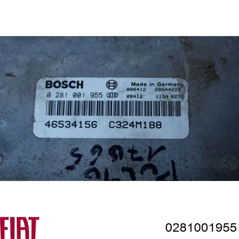 0281001955 Fiat/Alfa/Lancia Módulo de direção (Centralina eletrônica) de motor