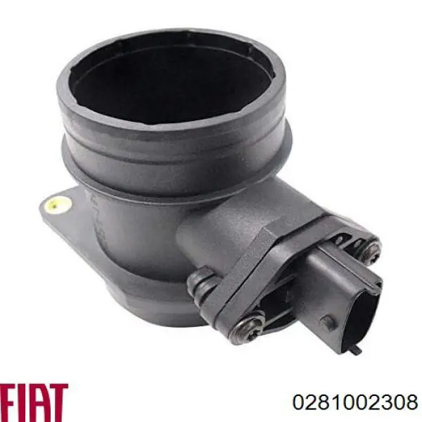 Sensor de fluxo (consumo) de ar, medidor de consumo M.A.F. - (Mass Airflow) Fiat/Alfa/Lancia 0281002308 preço, a partir de 32,35 USD