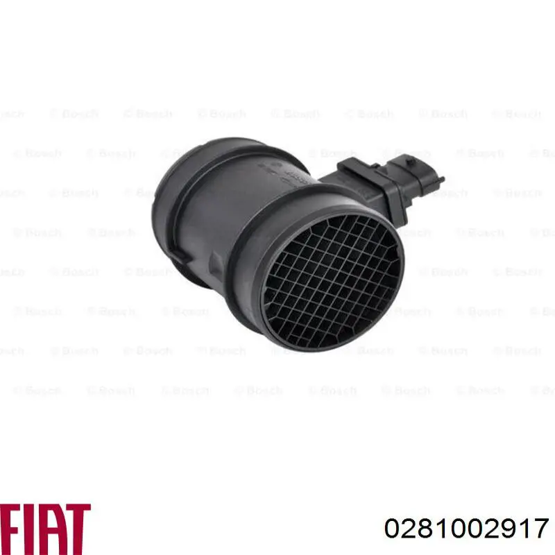 Sensor de fluxo (consumo) de ar, medidor de consumo M.A.F. - (Mass Airflow) Fiat/Alfa/Lancia 0281002917 preço, a partir de 34,05 USD